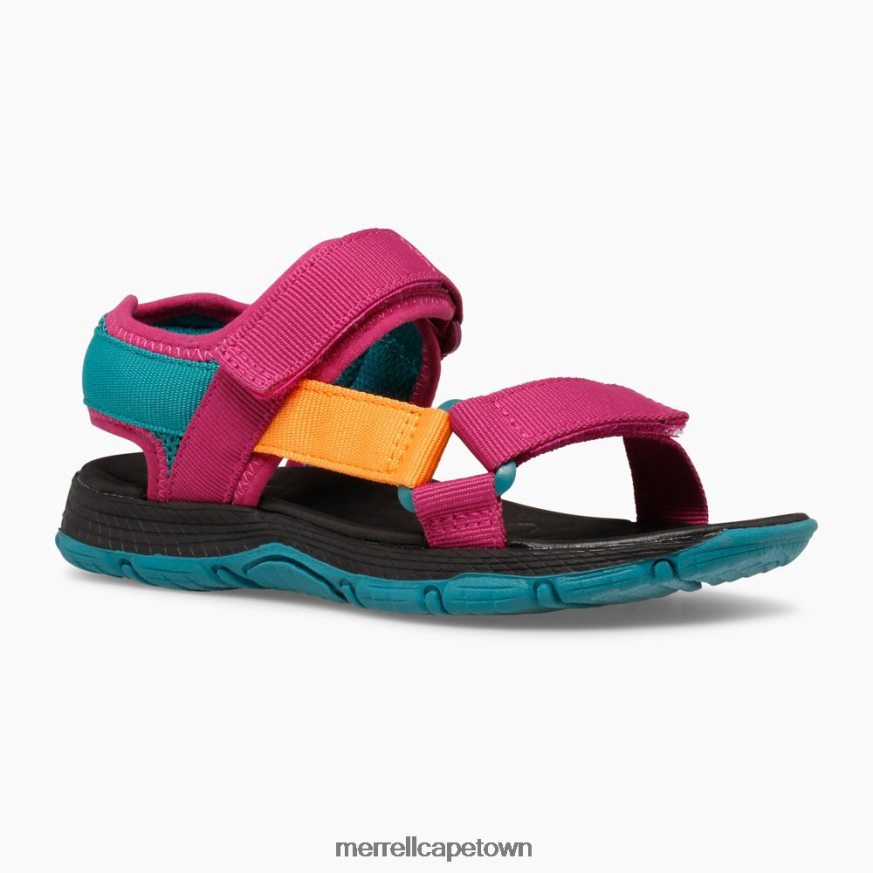 Berry/Multi F60FX21397 Kahuna Web Sandal (MK165675K) Merrell