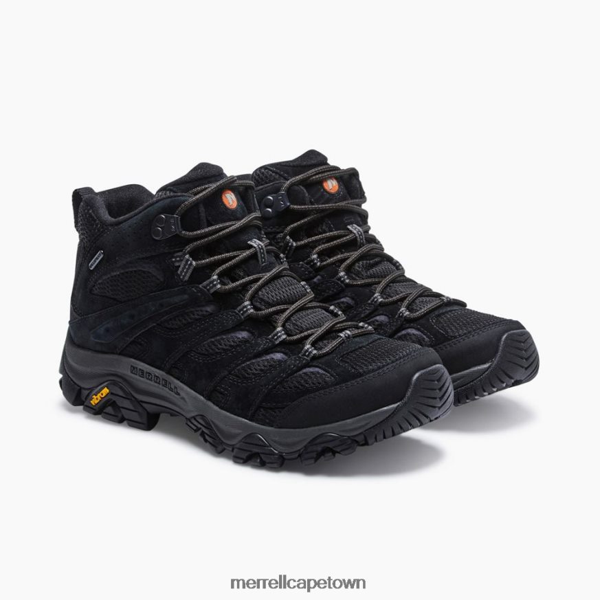 Black F60FX2129 Moab 3 Mid Waterproof (J035835) Merrell