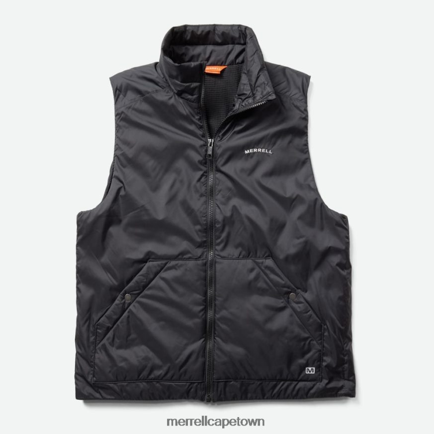 Black F60FX21290 Geotex Insulated Vest (JWS26417-010) Merrell