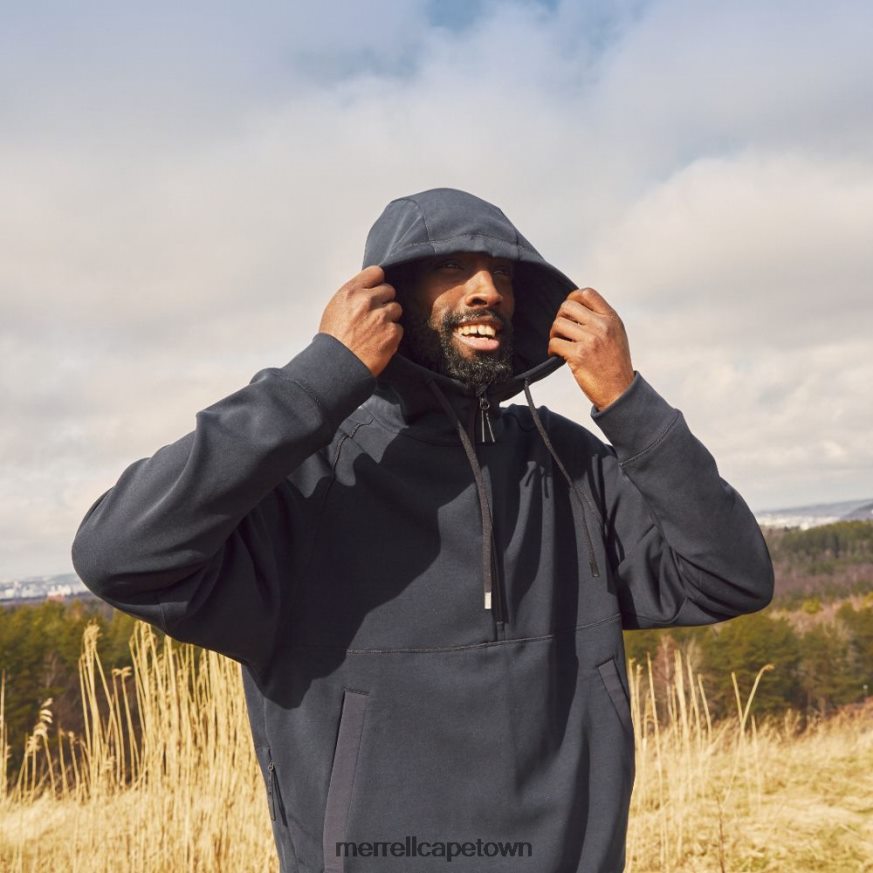 Black F60FX2162 Momentum Hoody (JMS26762-010) Merrell