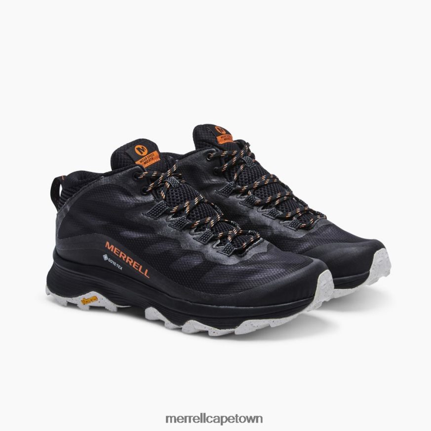 Black F60FX2189 Moab Speed Mid GORE-TEX (J135409) Merrell