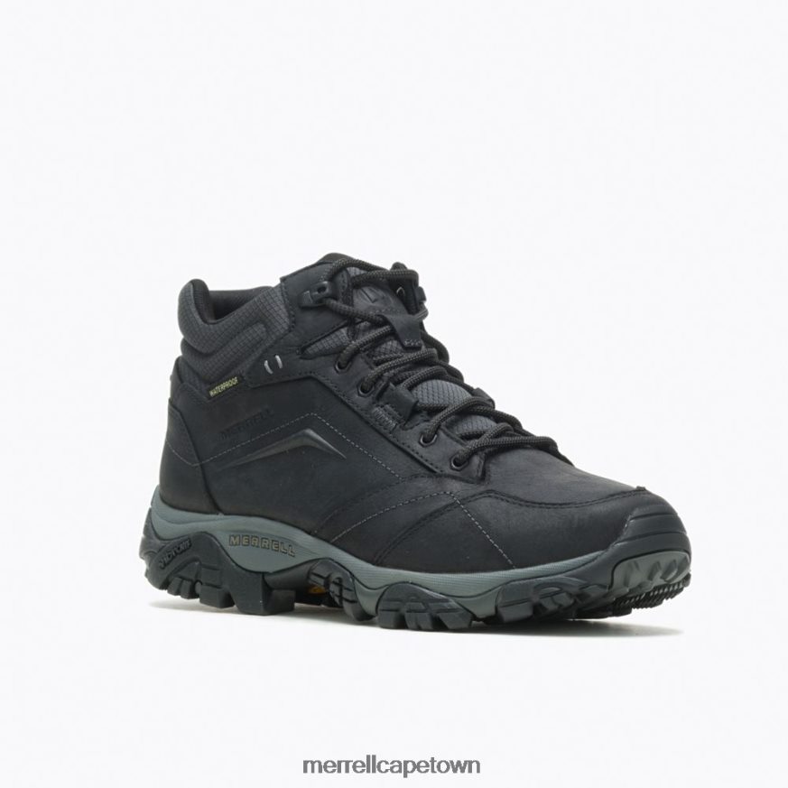 Black F60FX2327 Moab Adventure Mid Waterproof Wide Width (J91815W) Merrell