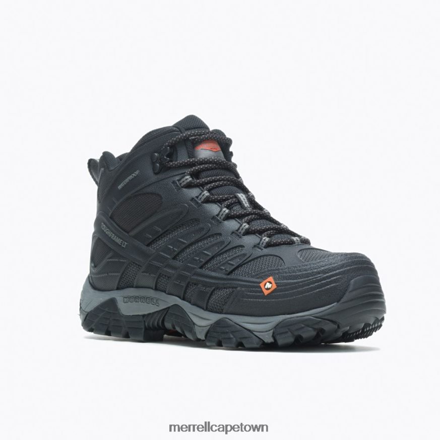 Black F60FX2342 Moab Velocity Mid Waterproof Carbon Fiber Wide Width (J099429W) Merrell