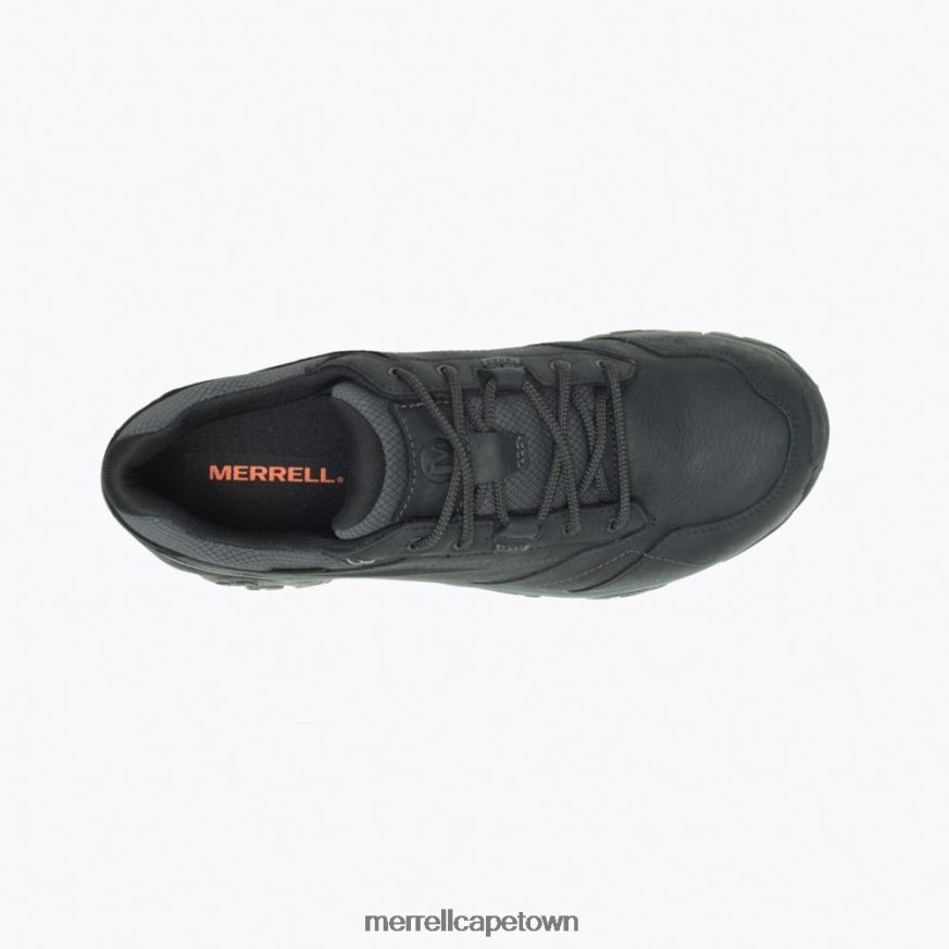 Black F60FX2366 Moab Adventure Lace Waterproof Wide Width (J91821W) Merrell