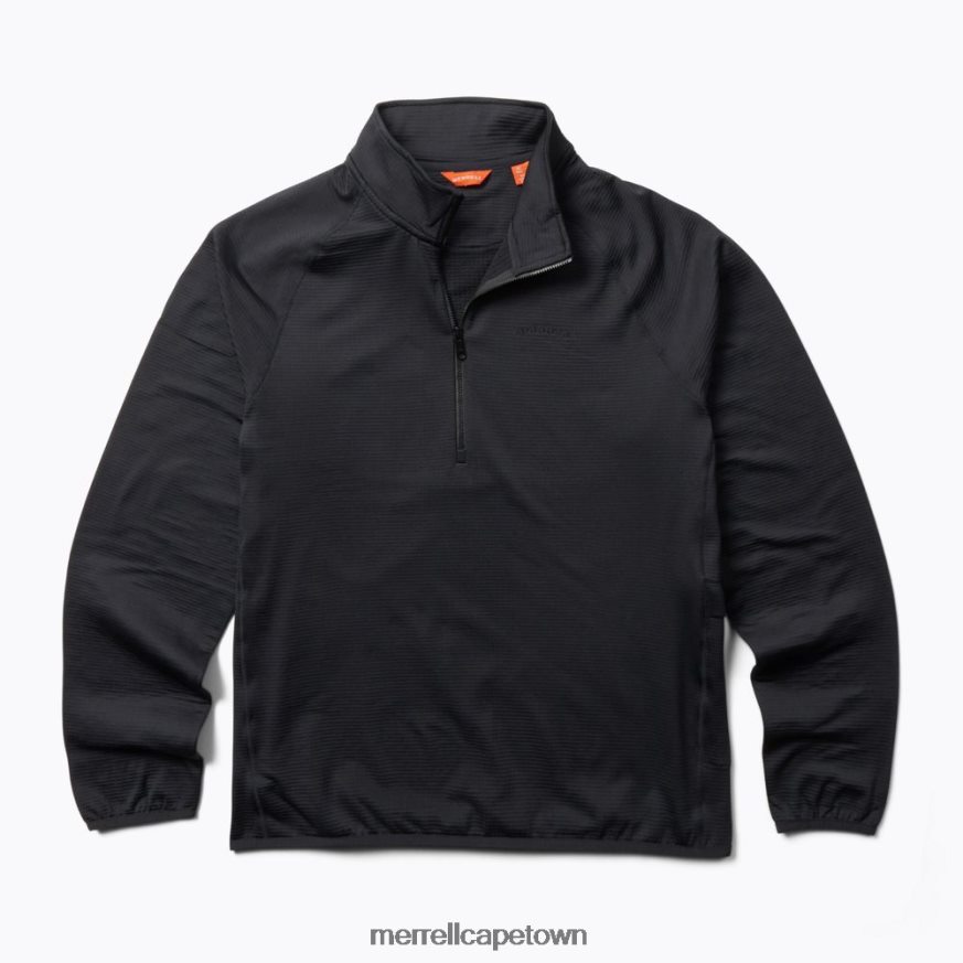 Black F60FX2414 Geotex 1/4 Zip (JMS26326-010) Merrell