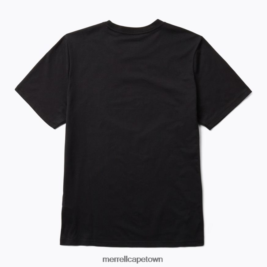 Black F60FX2451 Short Sleeve Tee (JMS26681-010) Unlikely Hikers X Merrell