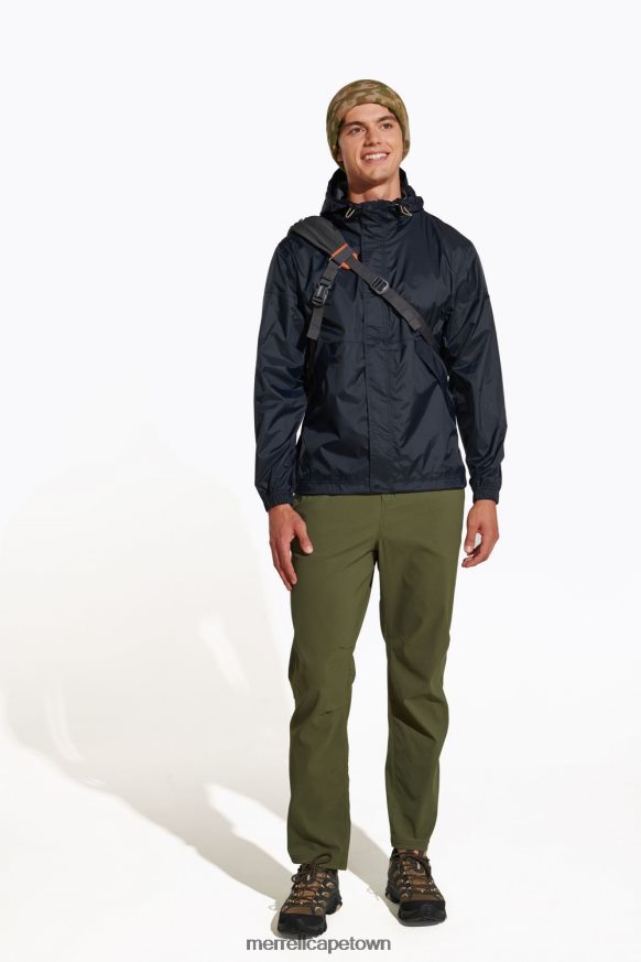 Black F60FX2472 Fallon Rain Shell (JMS26320-010) Merrell