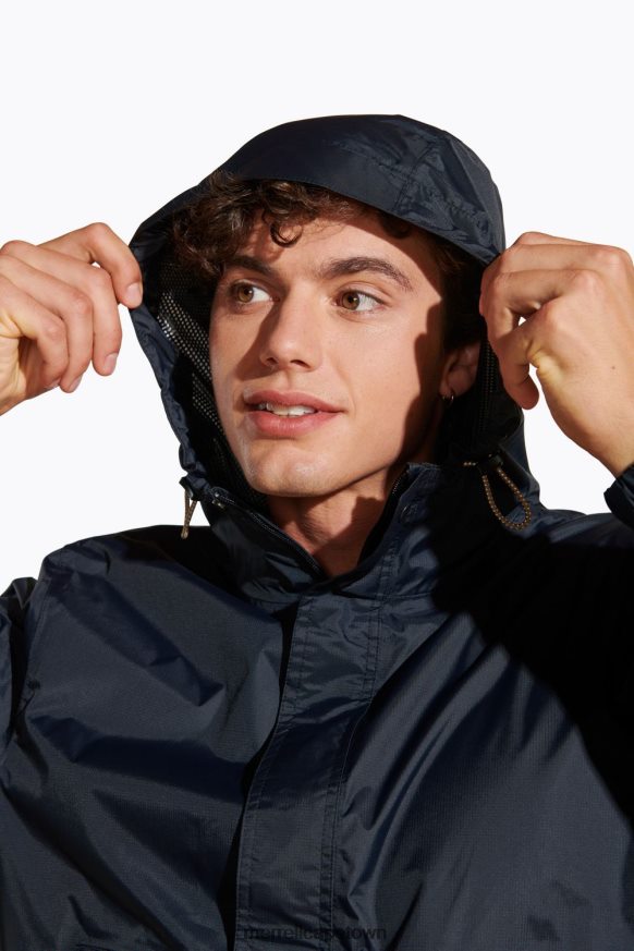 Black F60FX2472 Fallon Rain Shell (JMS26320-010) Merrell