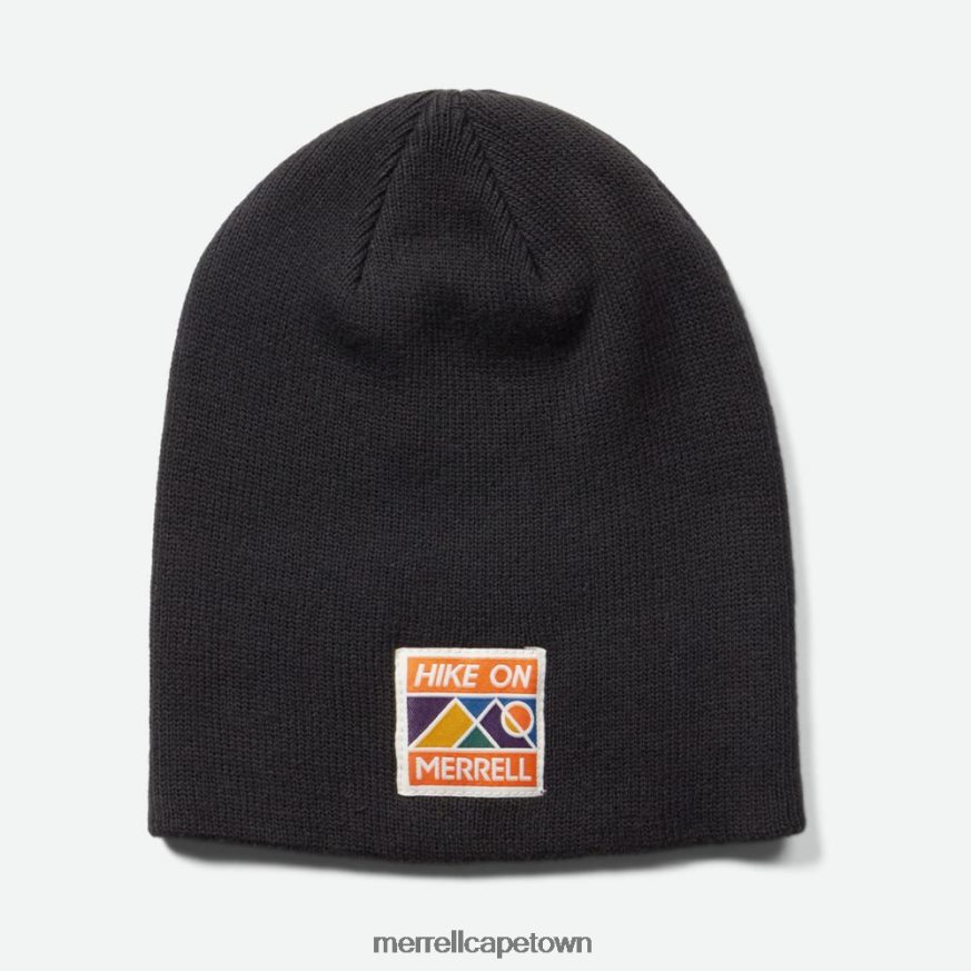 Black F60FX2489 Long Beanie (JAF26651-010) Merrell