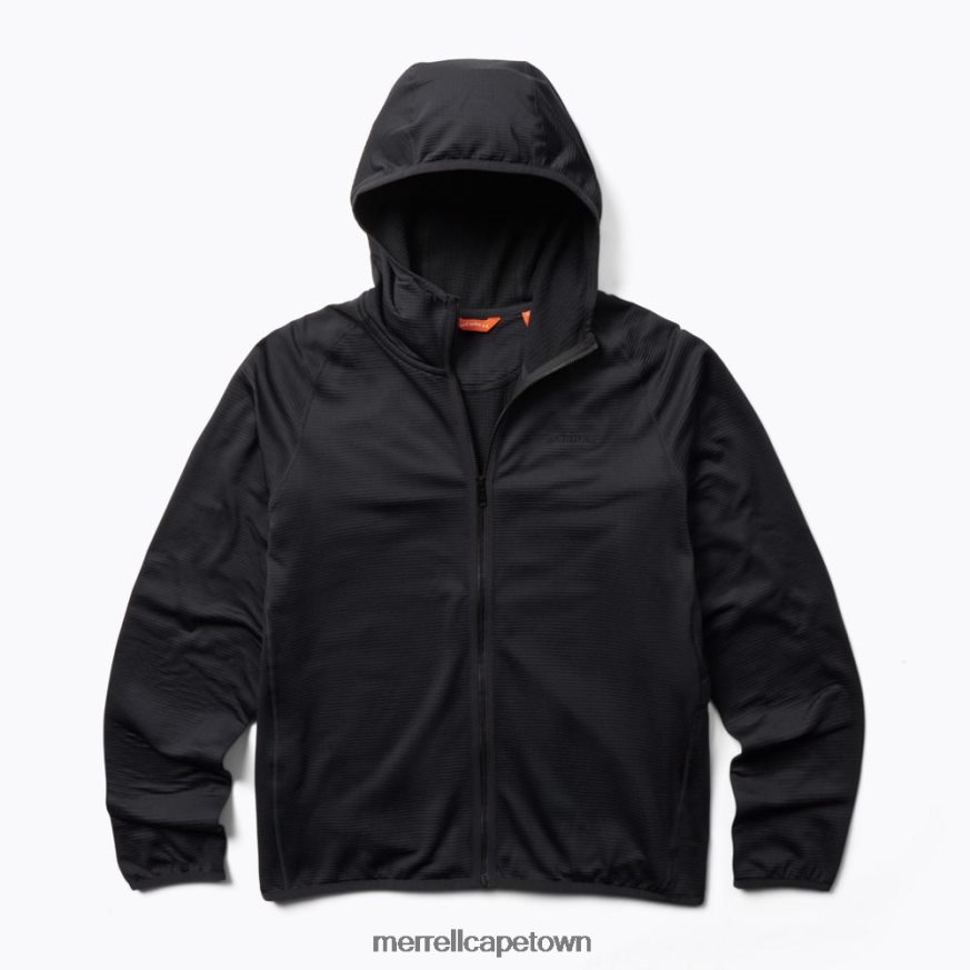 Black F60FX2552 Geotex Full Zip Hoodie (JMS26325-010) Merrell