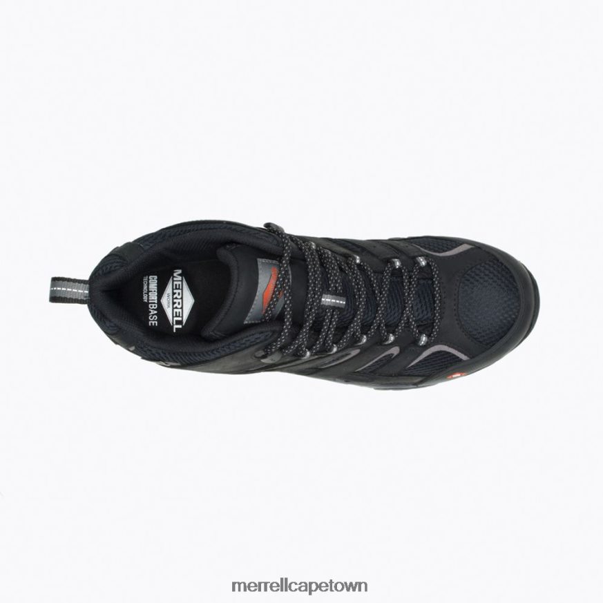 Black F60FX2619 Moab Vertex Mid Waterproof Comp Toe Work Boot Wide Width (J05241W) Merrell