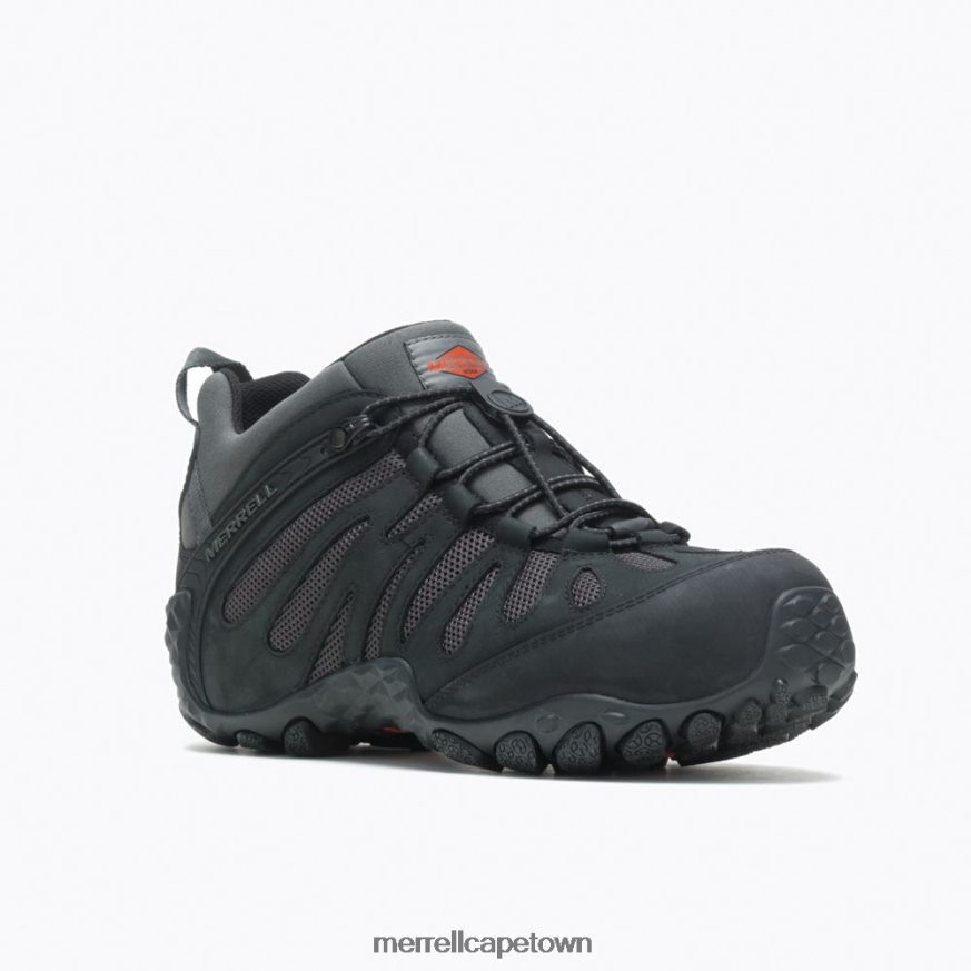 Black F60FX2679 Chameleon Flux Stretch Carbon Fiber (J003309) Merrell