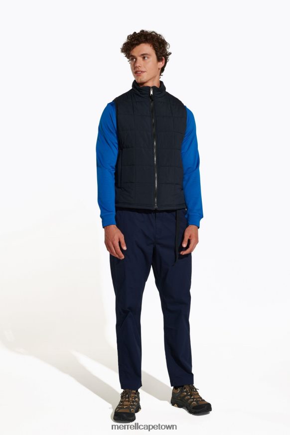 Black F60FX2745 Terrain Insulated Vest (JMF26570-010) Merrell