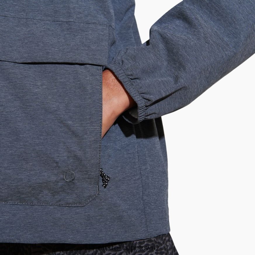 Black Heather F60FX21183 Alpine Packable Rain Shell (JWS26352-003) Merrell