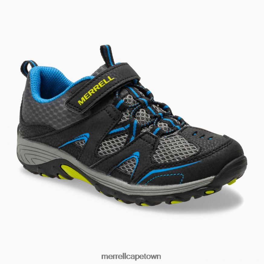 Black/Blue F60FX21463 Trail Chaser Shoe (MK261971) Merrell