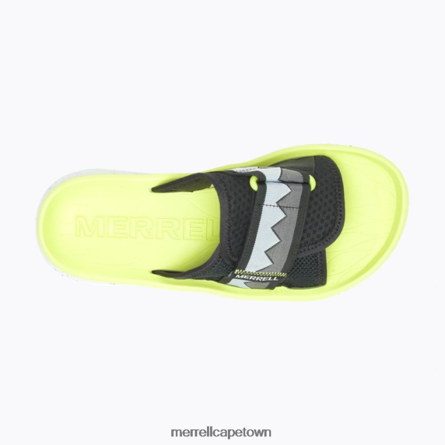 Black/Celery F60FX2114 Hut Ultra Slide (J004941) Merrell