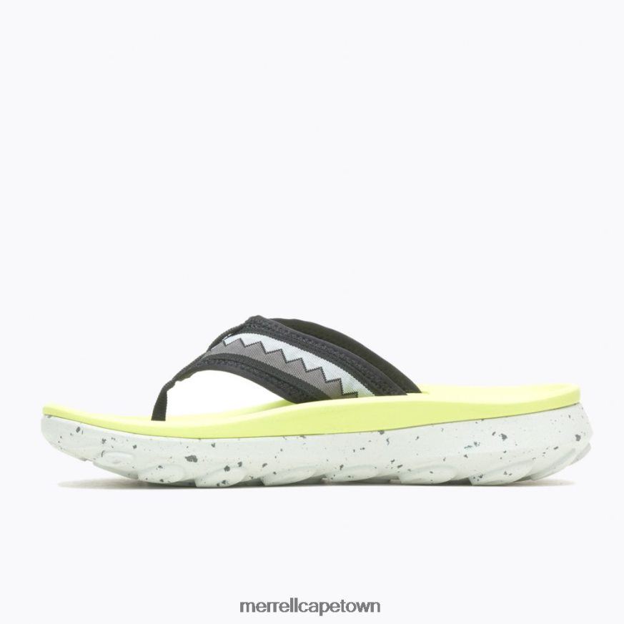 Black/Celery F60FX2117 Hut Ultra Flip (J004919) Merrell