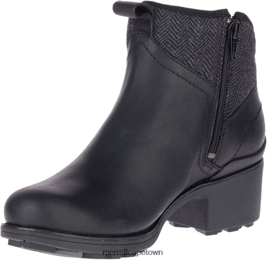 Black/Charcoal F60FX21151 Chateau II Mid Pull Waterproof (J000886) Merrell