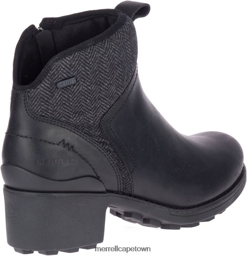 Black/Charcoal F60FX21151 Chateau II Mid Pull Waterproof (J000886) Merrell