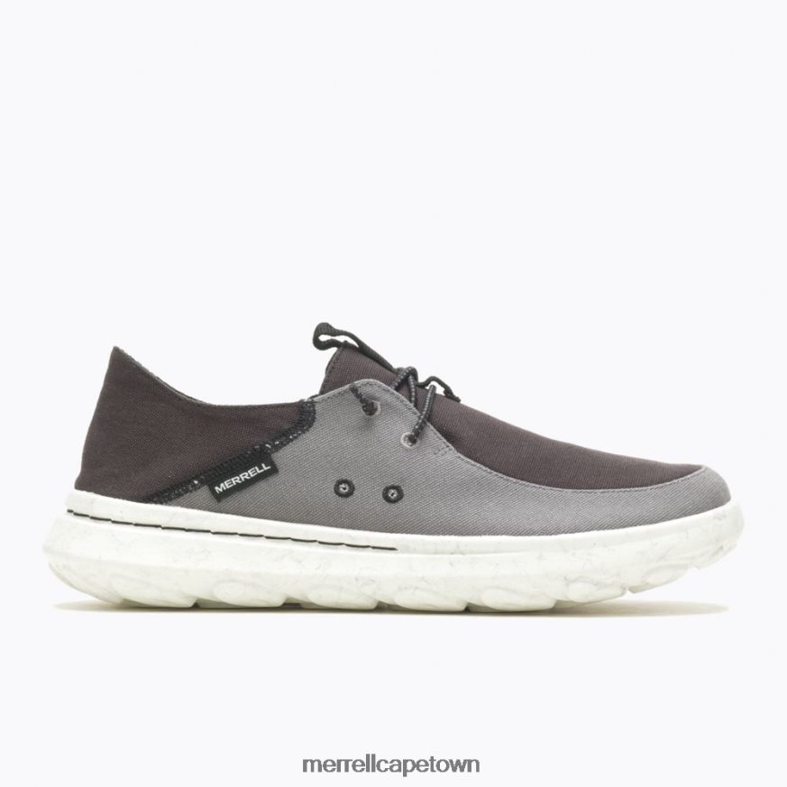 Black/Charcoal F60FX2773 Hut Moc 2 Canvas (J004891) Merrell