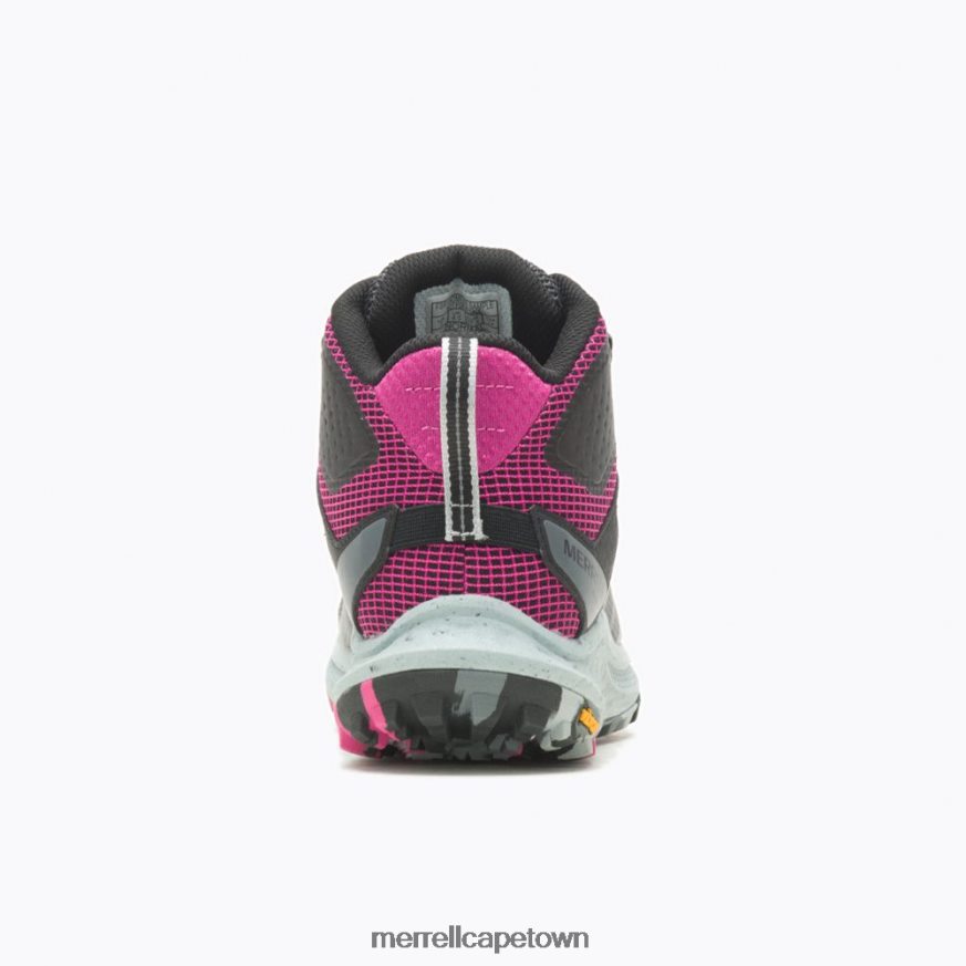 Black/Fuchsia F60FX21084 Antora 3 Mid Waterproof (J067582) Merrell