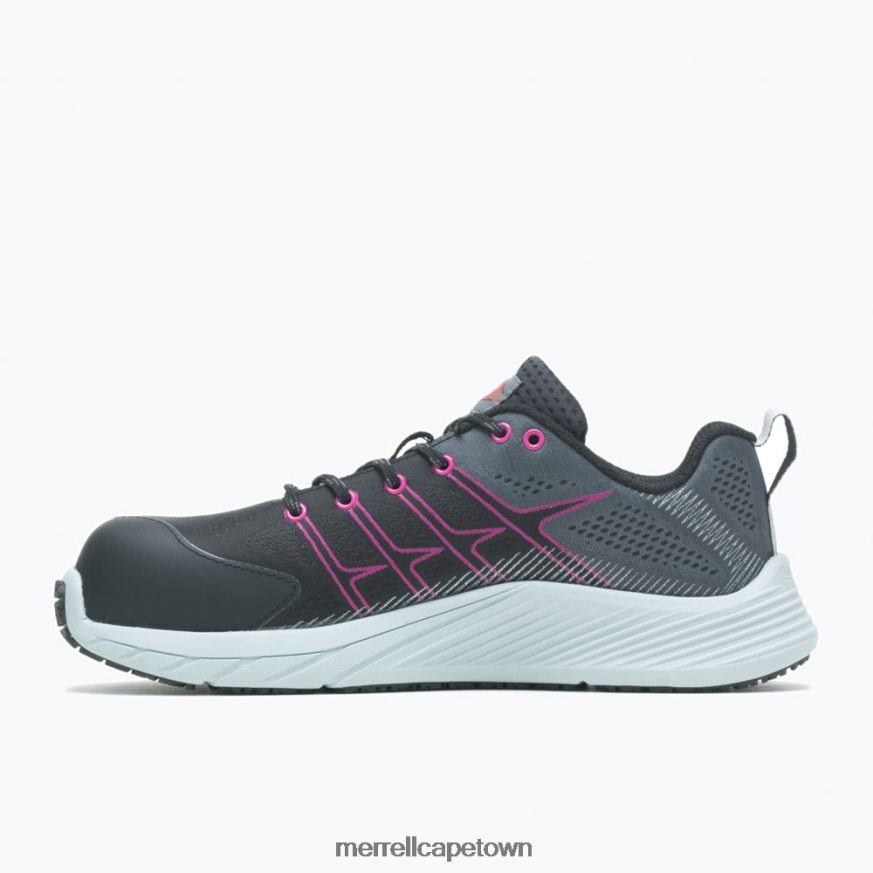 Black/Fuchsia F60FX21237 Moab Flight Carbon Fiber (J005174) Merrell