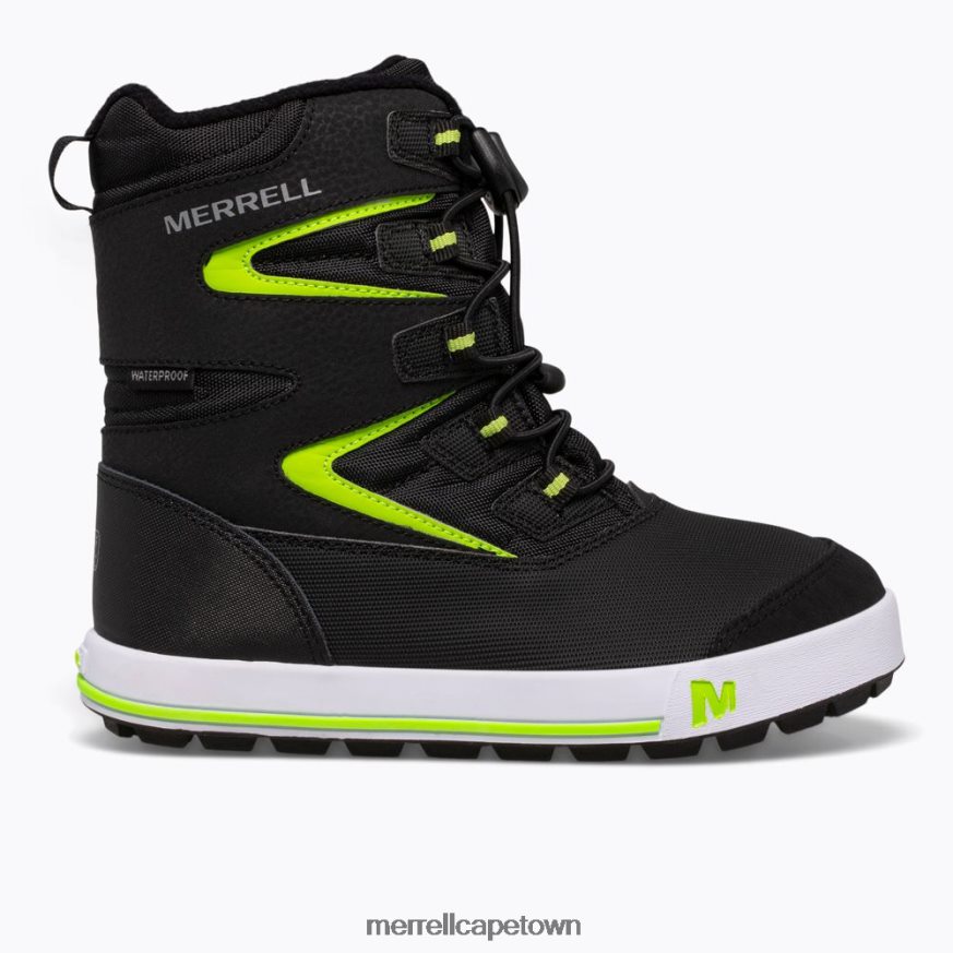 Black/Grey/Green F60FX21480 Snow Bank 30 Boot (MK265035K) Merrell