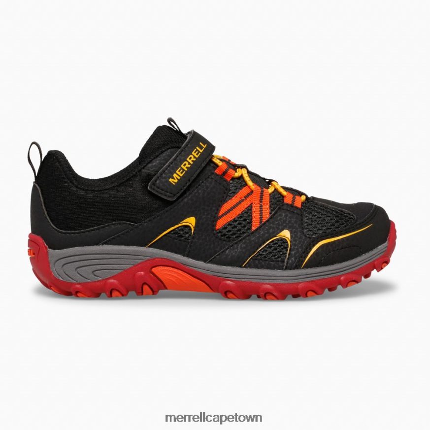Black/Grey/Red F60FX21460 Trail Chaser Shoe (MK265717) Merrell