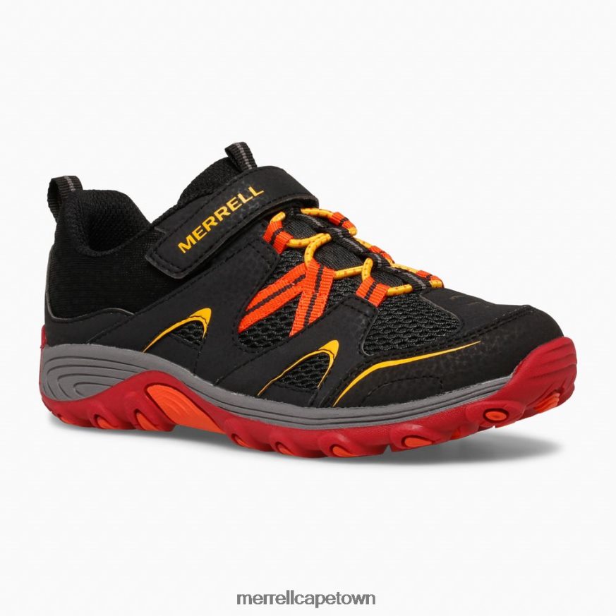 Black/Grey/Red F60FX21460 Trail Chaser Shoe (MK265717) Merrell