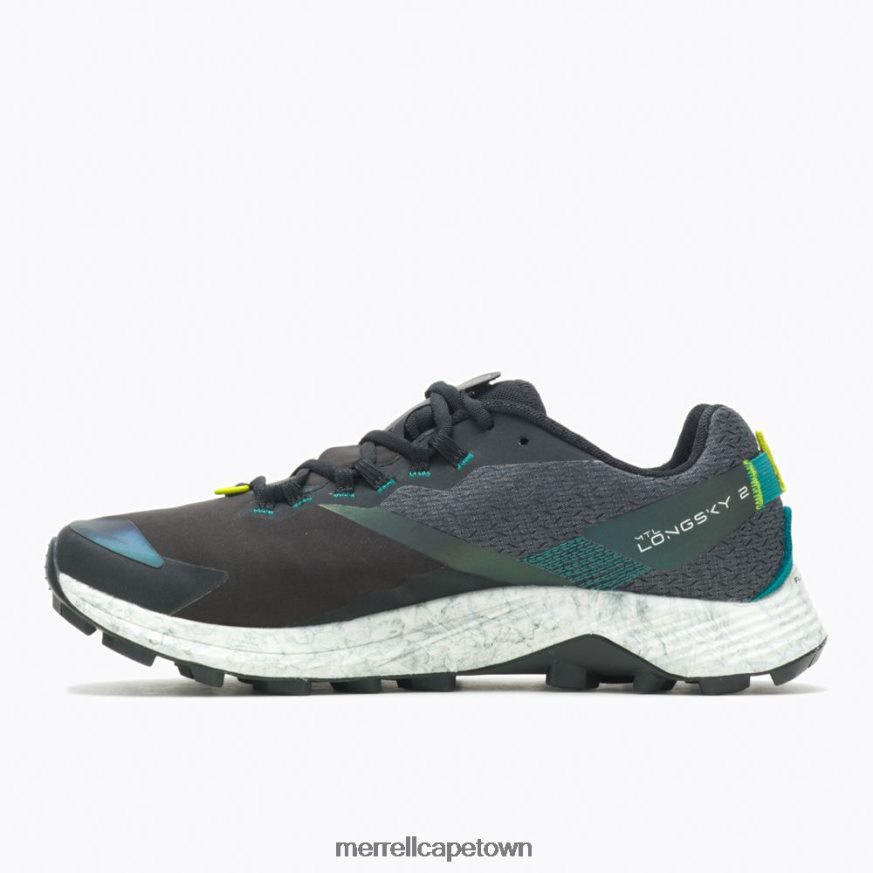 Black/Jade F60FX21203 MTL Long Sky 2 Shield (J067432) Merrell