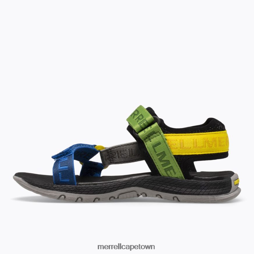 Black/Multi F60FX21398 Kahuna Web Sandal (MK265672K) Merrell