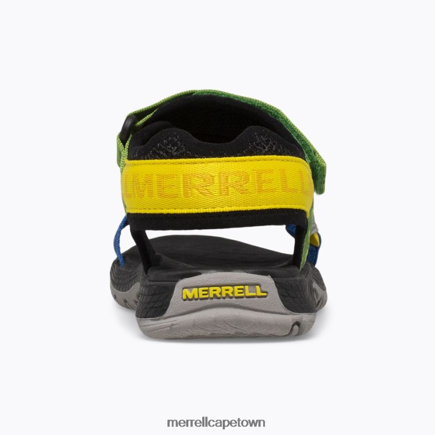 Black/Multi F60FX21398 Kahuna Web Sandal (MK265672K) Merrell