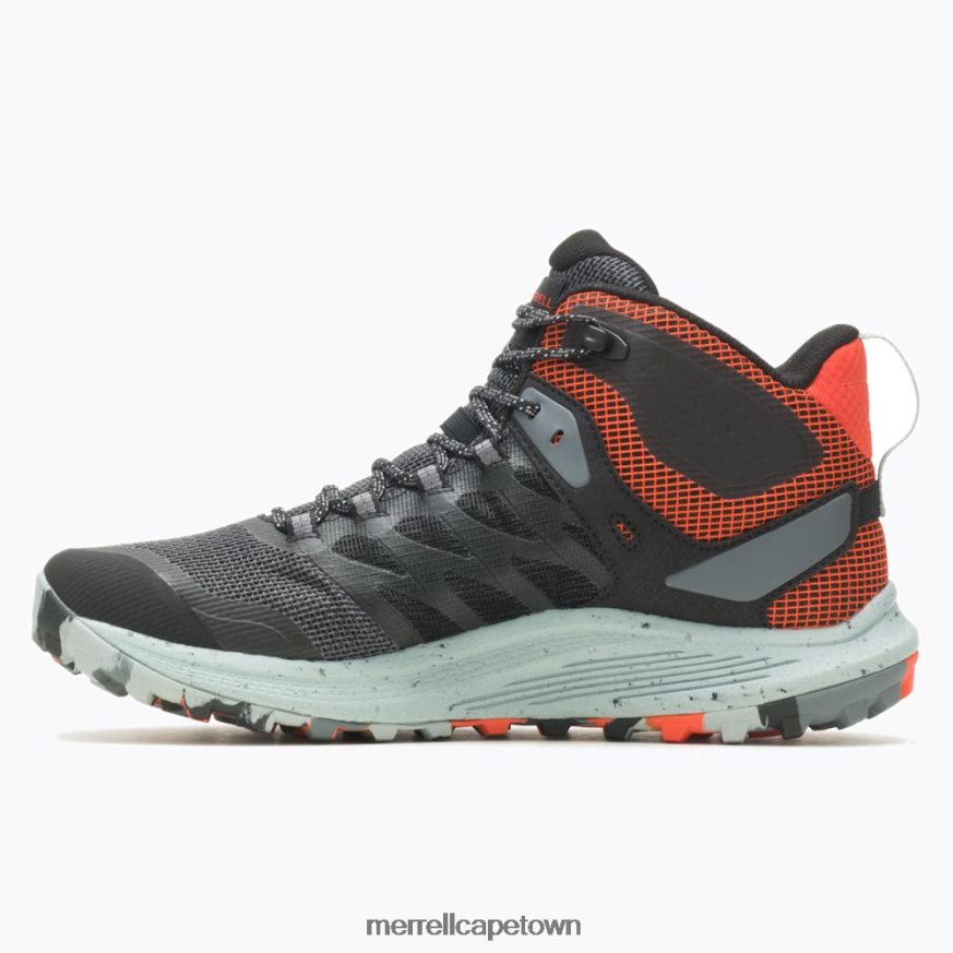 Black/Tangerine F60FX242 Nova 3 Mid GORE-TEX (J067615) Merrell