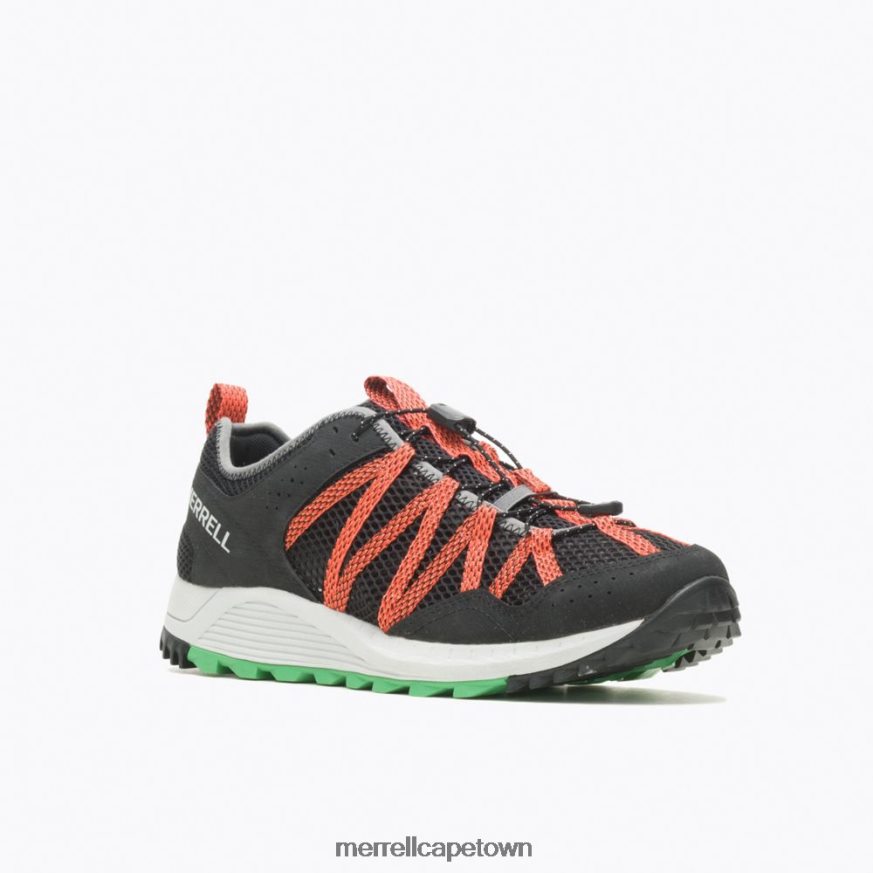 Black/Tangerine F60FX2698 Wildwood Aerosport (J067675) Merrell