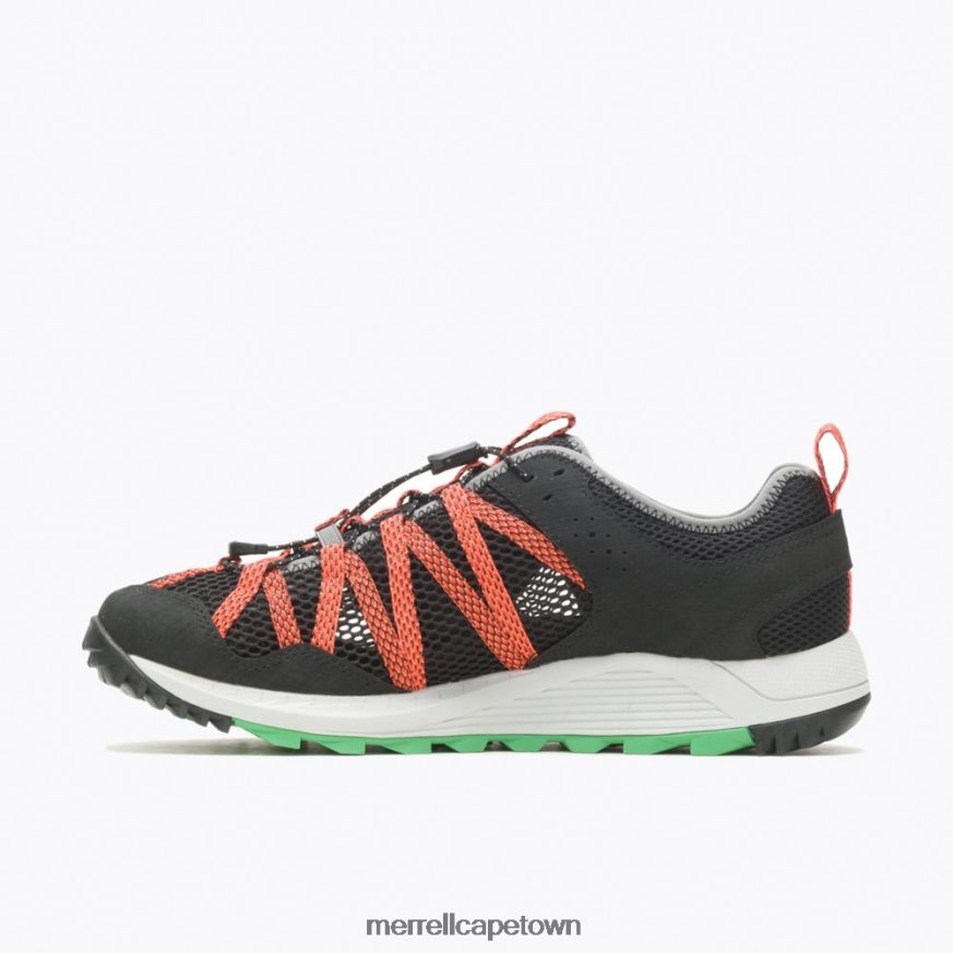 Black/Tangerine F60FX2698 Wildwood Aerosport (J067675) Merrell