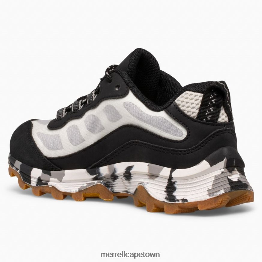 Black/White F60FX21373 Moab Speed Low Waterproof (MK266260) Merrell