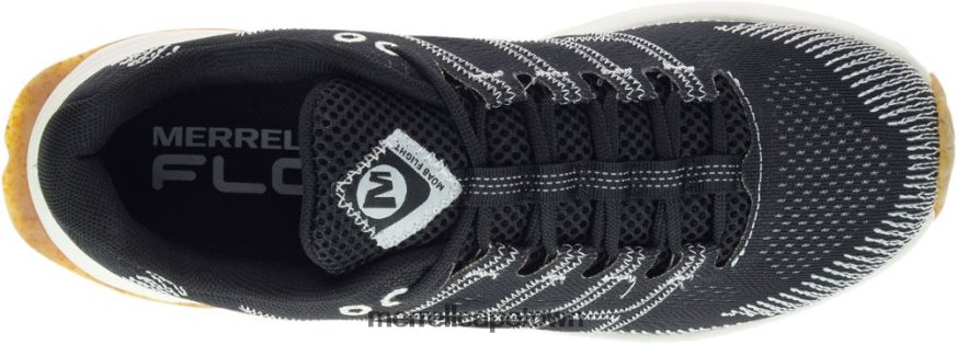 Black/White F60FX2674 Moab Flight Eco Dye Wide Width (J067092W) Merrell