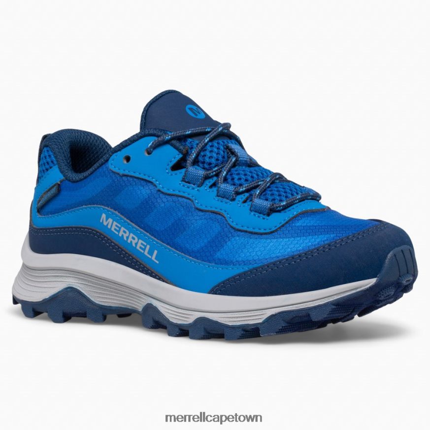 Blue F60FX21374 Moab Speed Low Waterproof (MK265940) Merrell
