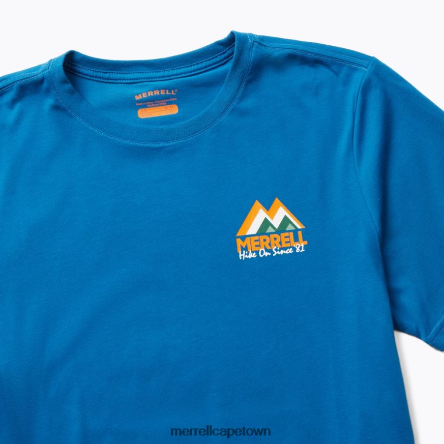 Blue F60FX2308 M-Mountain Tee (JMF26620-352) Merrell
