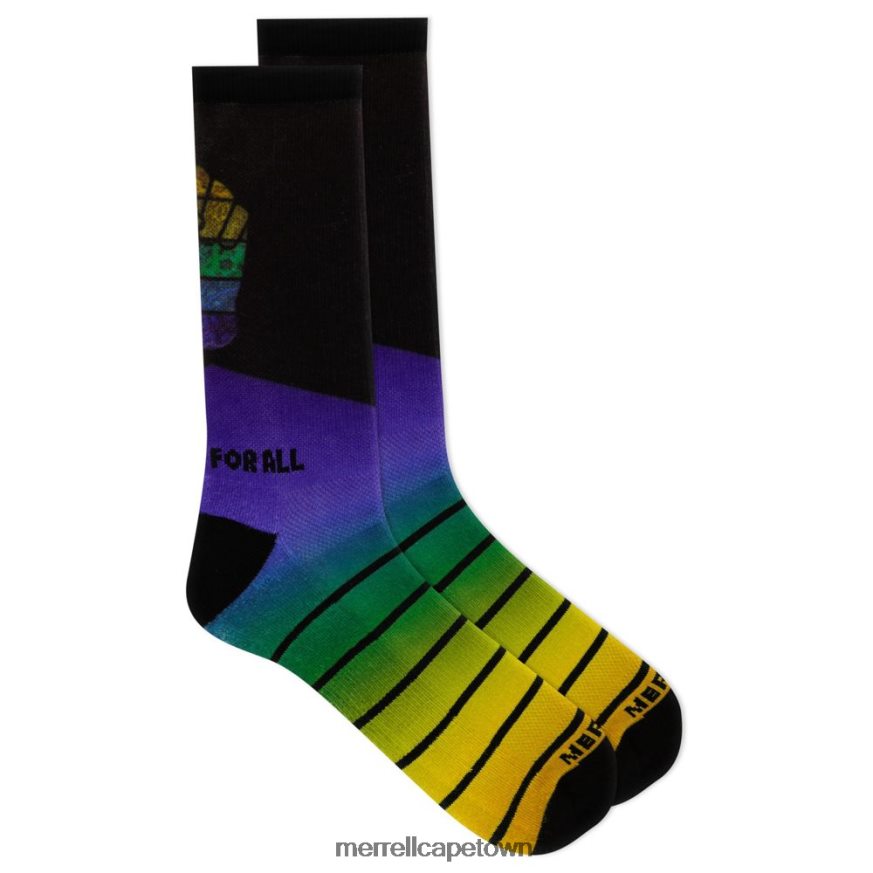 Blue F60FX2723 Outdoors For All Printed Outdoor Crew Sock (JSS26445-400) Merrell