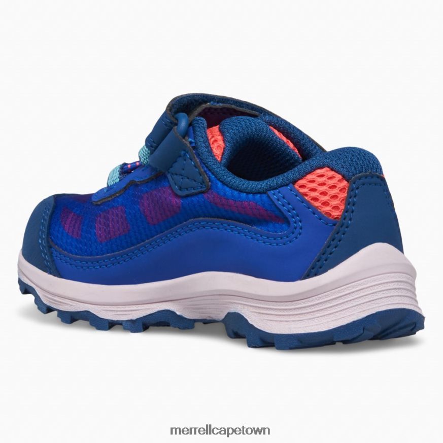 Blue/Berry/Turquoise F60FX21369 Moab Speed Low A/C Jr Waterproof Sneaker (ML167123) Merrell