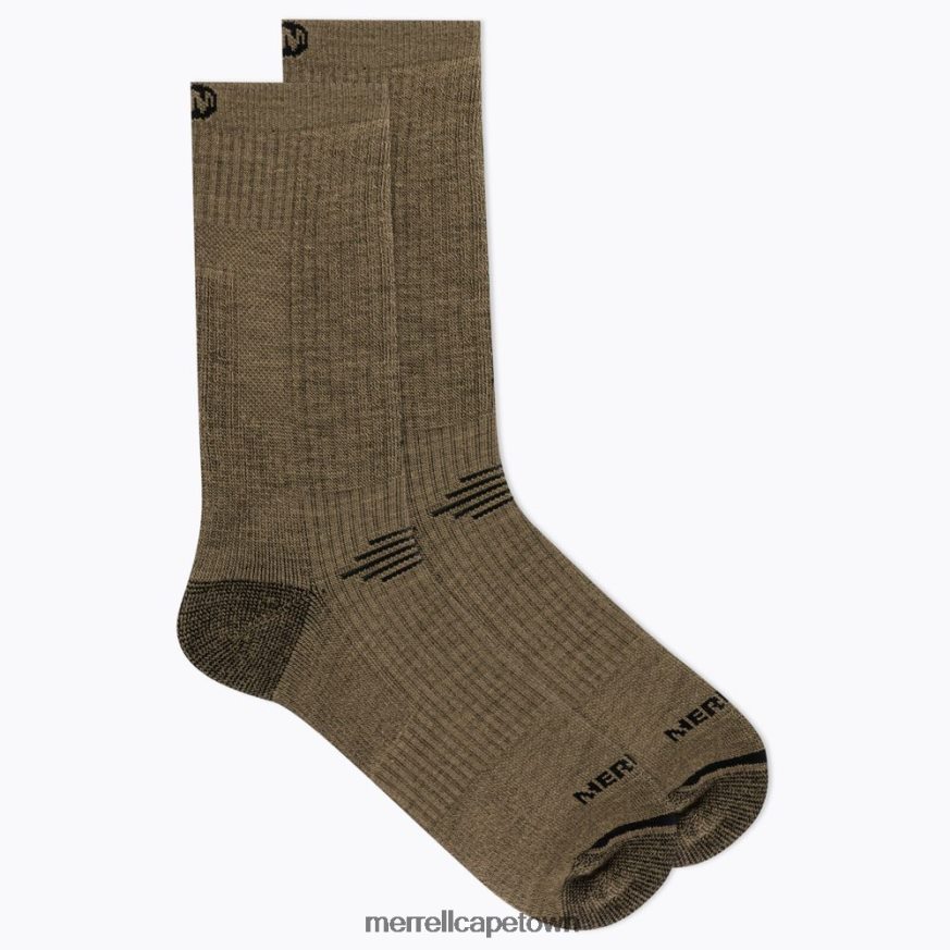 Brown F60FX2742 Elite Tactical Crew Sock (JSS26713-239) Merrell