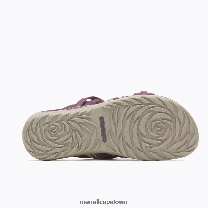 Burgundy F60FX2951 Terran 3 Cush Slide (J005674) Merrell