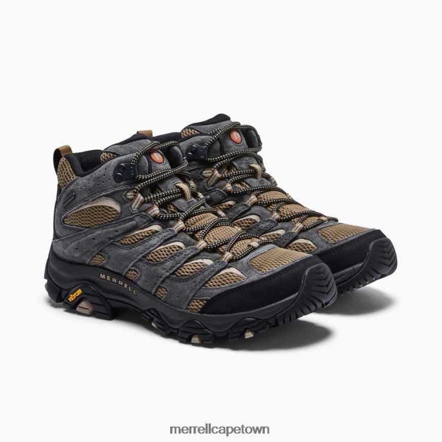 Butternut/Beluga F60FX2217 Moab 3 Mid Waterproof Wide Width (J036269W) Merrell