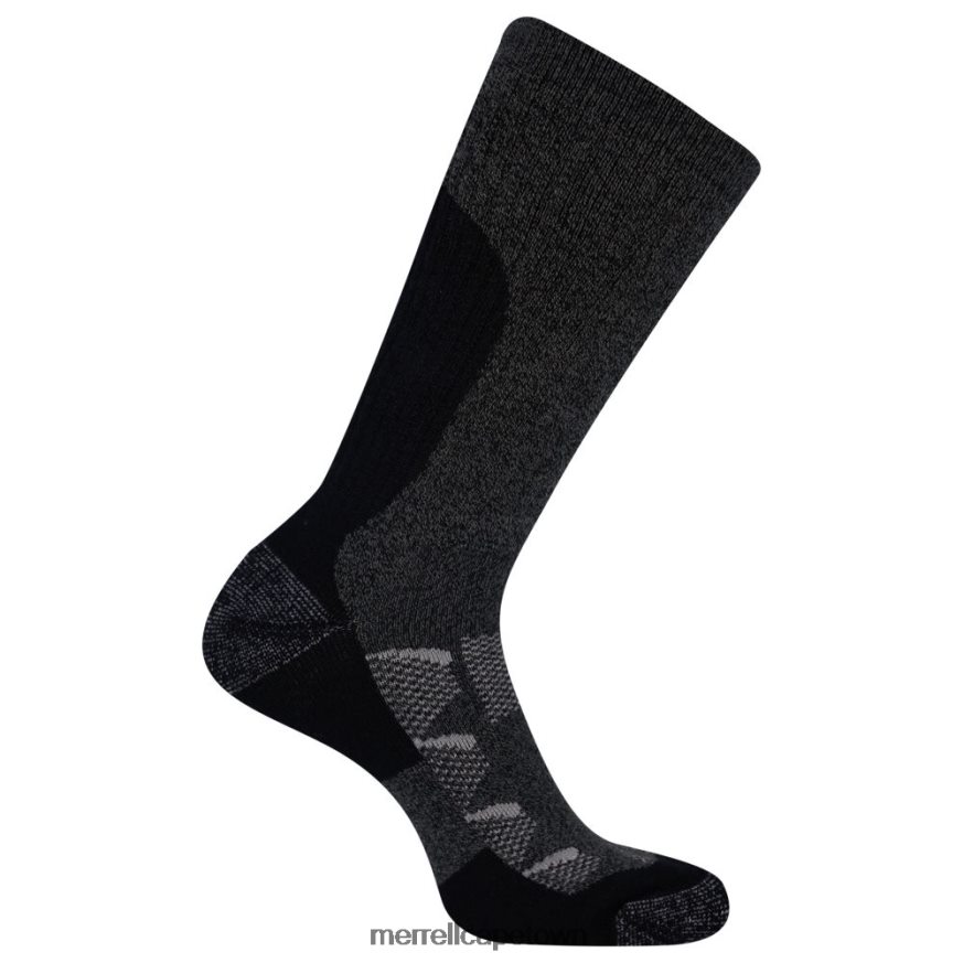 Charcoal F60FX2301 Moab Hiker Crew Tab Sock (JSS26348-011) Merrell