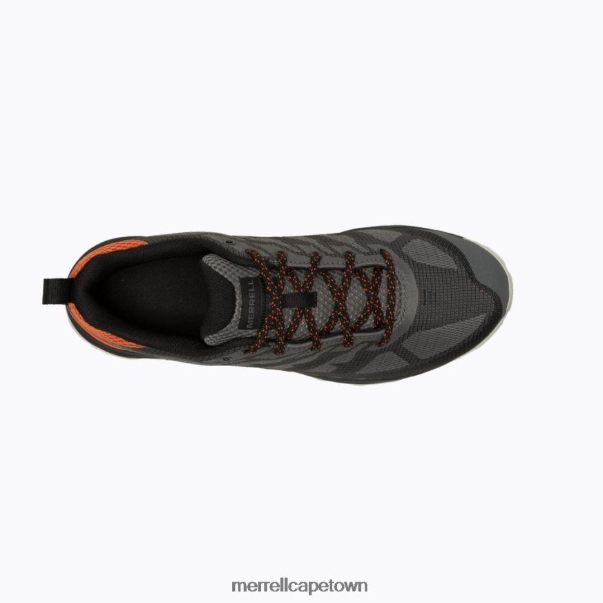 Charcoal/Tangerine F60FX273 Speed Eco Waterproof (J036999) Merrell