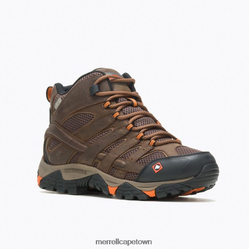 Clay F60FX2389 Moab Vertex Mid Waterproof SR Work Boot Wide Width (J31239W) Merrell