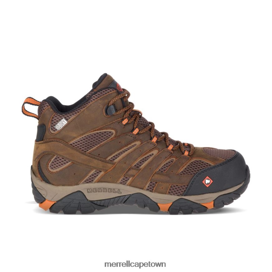 Clay F60FX2651 Moab Vertex Mid Waterproof Comp Toe Work Boot (J11617) Merrell