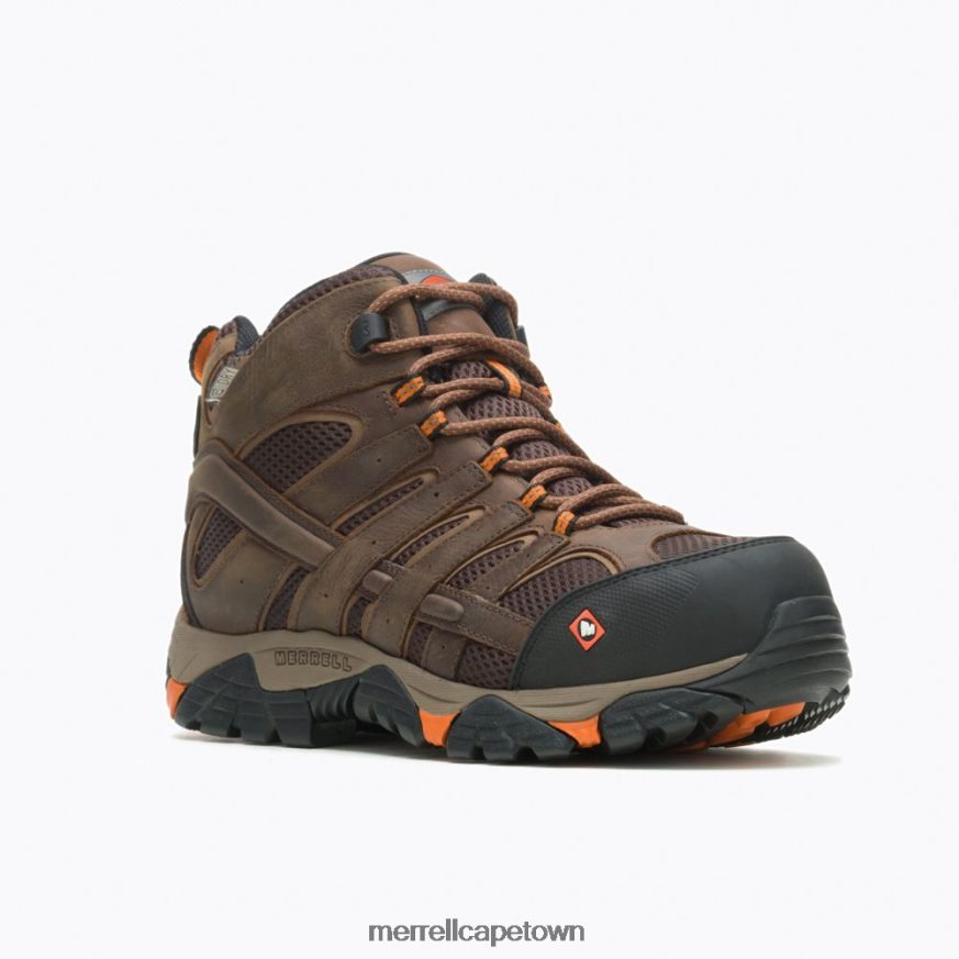Clay F60FX2651 Moab Vertex Mid Waterproof Comp Toe Work Boot (J11617) Merrell