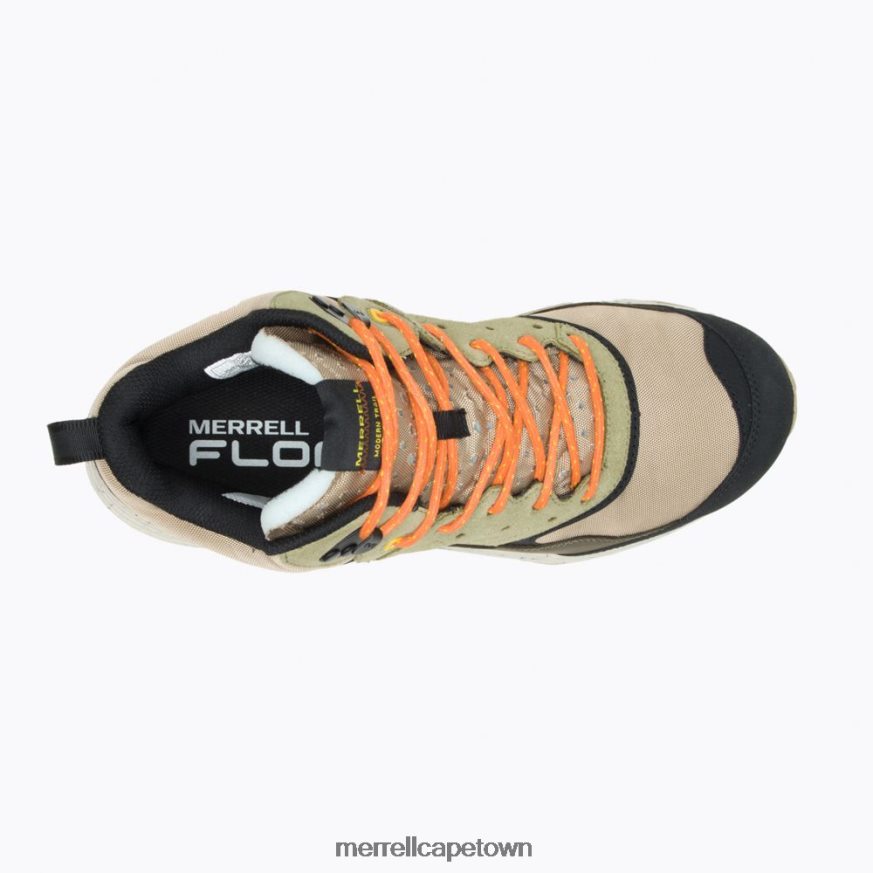 Clay/Olive F60FX236 Speed Solo Mid Waterproof (J004535) Merrell